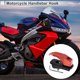 thumbnail image 2 of Gancho colgante para motocicleta rectangular con agujero, soporte para casco de motocicleta, bolsa de equipaje para scooters y bicicletas, aleación de aluminio roja, 1 juego, 2 of 7
