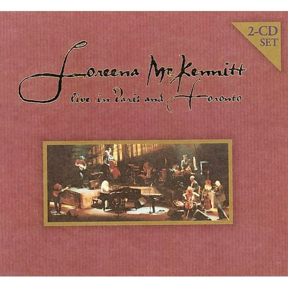 Loreena McKennitt - Live in Paris & Toronto - New Age - CD