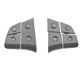 thumbnail image 1 of Botón de interruptor de control del volante del automóvil para W164 ML B/R Class W251 W245 gris, 1 of 5