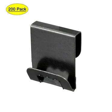 Uxcell S-shaped 0.35mm Thick Photo Frames Hanger Hooks Metal 200Pack