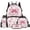 Deer Bow, variant on KUIFORTI Camo Fish Durable Kids Backpack Set 4Pcs with Lunch Bag Pencil Case Water Bottle Holder for Elementary Primary Middle School Students Back to School Supplies Gifts