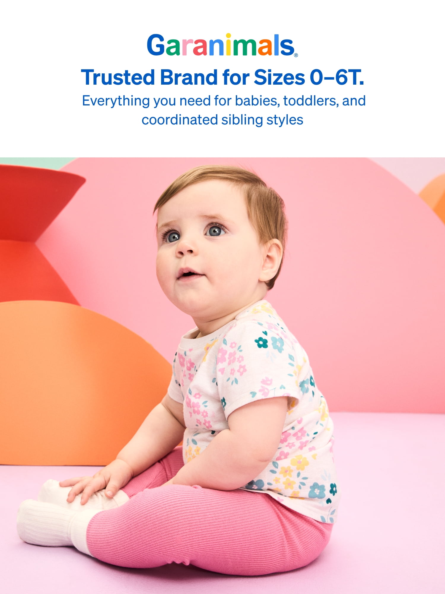 Garanimals Baby & Toddler Girl Shirts Single & 3-Pack Sizes Tee 0-6T
