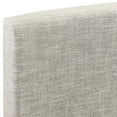 thumbnail image 3 of Modway Tête de Lit Rembourrée en Tissu de Lin Taylor King et California King, Beige, 3 of 7