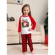 thumbnail image 5 of Pijamas familiares navideños a juego 2025 Conjuntos para adultos, niños y bebés Conjuntos para madre e hija Padre e hijo Conjuntos de pijamas familiares, 5 of 5