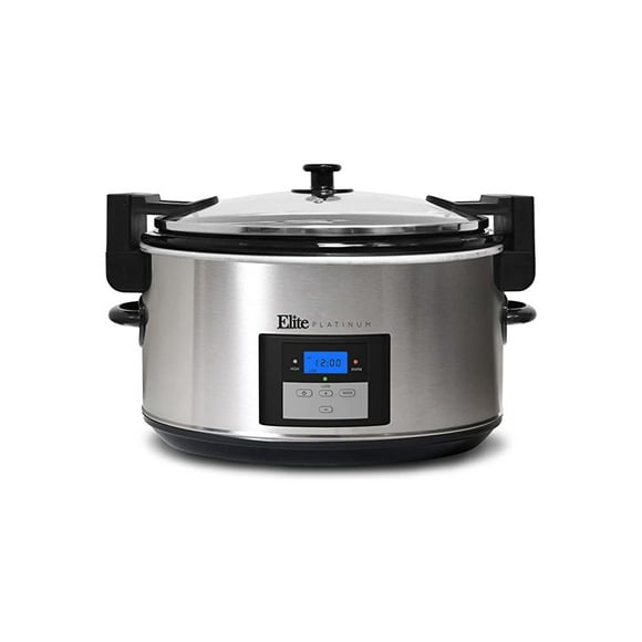 Olla Cocción Lento Cocimiento Programable 8 Lts Elite Cocina Elite Gourmet Olla Lento Cocimiento Programable