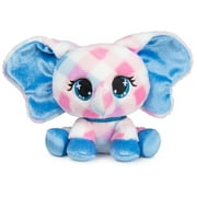 GUND P.Lushes Pets Juicy Jam Collection, Lauren LPhante Elephant Stuffed Animal, Pink/Blue, 6