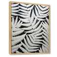 thumbnail image 2 of Designart "Serenity In White Ferns I I" Ferns Floater Framed Wall Decor, 2 of 5