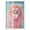 White Frame, variant on Pastel Lion Bubblegum Shadowbox Print Glam Wall Decor by Art Remedy, Blonde Frame, 10 x 15