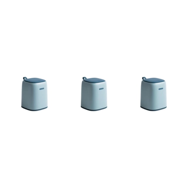 Yuarrent Bote de basura elegante y conveniente con mango de silicona: el complemento perfecto para el cesto de basura de su hogar u oficina Type1 NO1