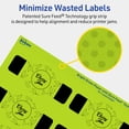 thumbnail image 5 of Avery Printable Wraparound Labels, Bright Green, 1.5" x 3.5", 400ct, 5 of 11