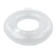 thumbnail image 1 of Anillo de natación inflable con LED con 2 asas, anillo flotante de natación transparente con luz LED colorida para juguetes de piscina para niños, 1 of 12