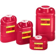 One Piece Sharps Collectors Extra Large Open Top 5 Gallon 1/CS