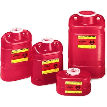 One Piece Sharps Collectors Extra Large Open Top 5 Gallon 1/CS