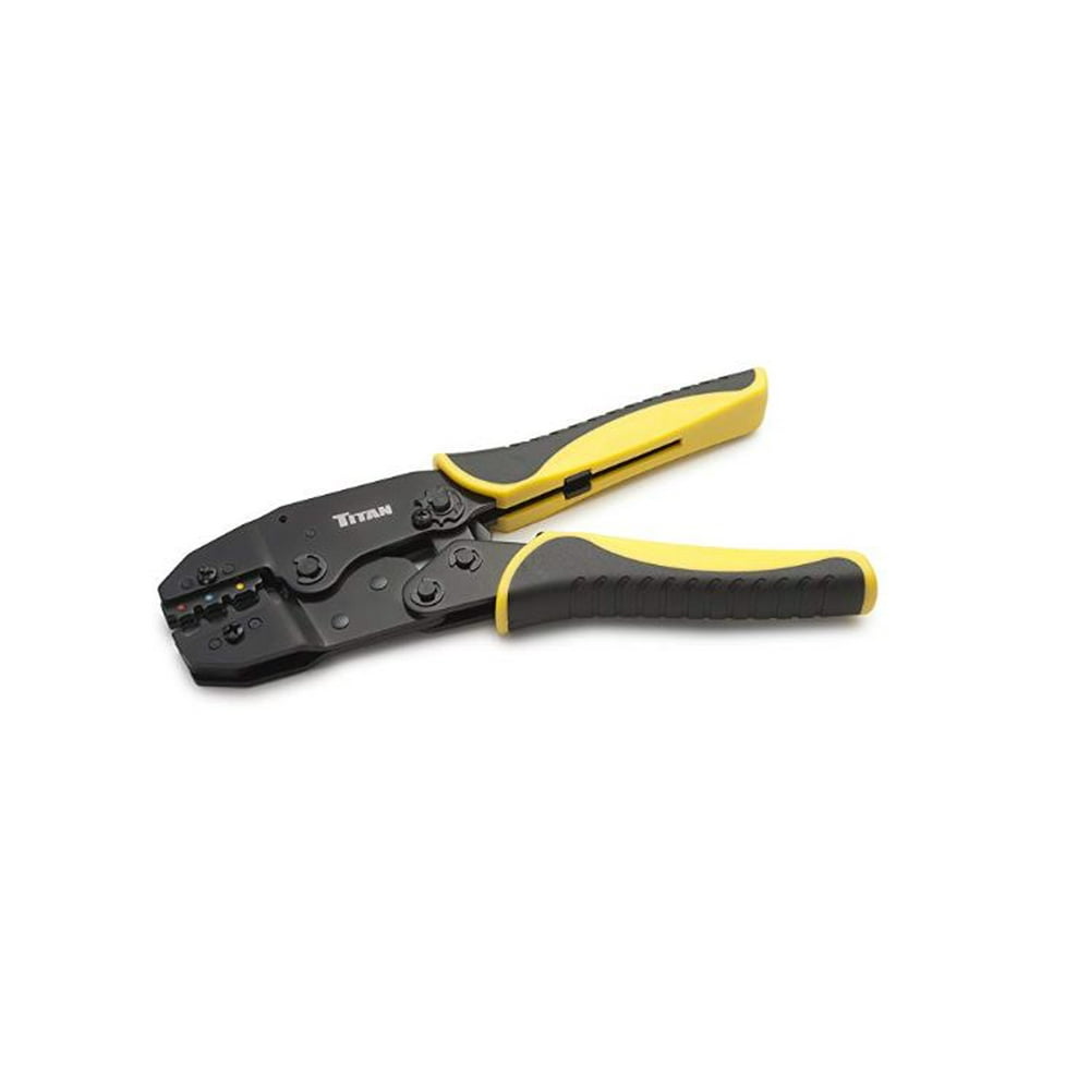 Titan Tools 11477 Ratcheting Wire Terminal Crimper