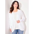 thumbnail image 2 of Catherines Women's Plus Size Shaker Stitch Cocoon Cardigan, 2 of 4