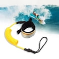 thumbnail image 1 of Cuerda de mano de seguridad para surf, correa de tabla de paddle para tabla de surf amarilla JShteea Para Estrenar, 1 of 9
