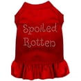 thumbnail image 2 of Pet Dog  Cat Dress Rhinestone, "Spoiled Rotten", 2 of 2