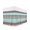Turquoise, variant on Boho Geometric Wrap Around Bed Skirts for California King Bed 18" Drop,Bed Skirt with Adjustable Elastic Belt Dust Ruffle Bed Valance for Bedroom Turquoise Green Brown Tribal Stripes Bed Frame Cover