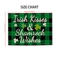 thumbnail image 6 of KCEHTA St Patricks Day Placemats Green Shamrock Spring Place Mats for Party Kitchen Dining Table, 6 of 6