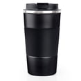 thumbnail image 4 of Tasse à Café à Emporter Contenant Isotherme en Acier Inoxydable – Tasse Thermique à Double Paroi Isolée – Tasse à Café avec Couvercle Étanche, Réutilisable, Noir, 4 of 6