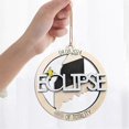 thumbnail image 5 of Solar Eclipse 2024 Ornament Wooden Eclipse Keepsake Decoration, 5 of 5