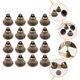 thumbnail image 3 of CRILSTYLEO 16Ud Huecas De Metal Resistente Para Festiva Y Manualidades En Café, 3 of 6
