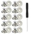 thumbnail image 1 of Lefu 10 PCS Metal Jeans Buttons 17mm Replacement No-Sew Screw Button Repair Kit DIY, 1 of 9