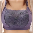 thumbnail image 3 of MEICHEN Full Coverage Push Up Bras for Women Solid Anti Sagging Seamless Underwear Essentials Womens Clothing, 3 of 4