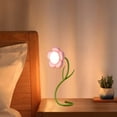 thumbnail image 7 of Desk Light Unique Wireless Flower Desk Lamp Flexible Gooseneck Rechargeable Led Lamp With Usb Charging Port 3 Color Modes And Stepless Dimming For Office Desk Decor Outside Lights Night Lights, 7 of 7