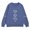 Navy, variant on AUDeals Girls Heart Print Sweatshirt - Round Neck Long Sleeve Loose Fit Pullover Top for Kids Spring Fall Casual Everyday Wear