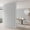 White, variant on Room Divider Curtain Ceiling Curtain Track Set for Blackout and Privacy (Beige Curtain + White Track) 106" W x 84" L -1 Piece