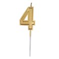 thumbnail image 2 of VINOIC Number Birthday Cake Candle Gold Design for Anniversary Wedding Celebration Decor, 2 of 2