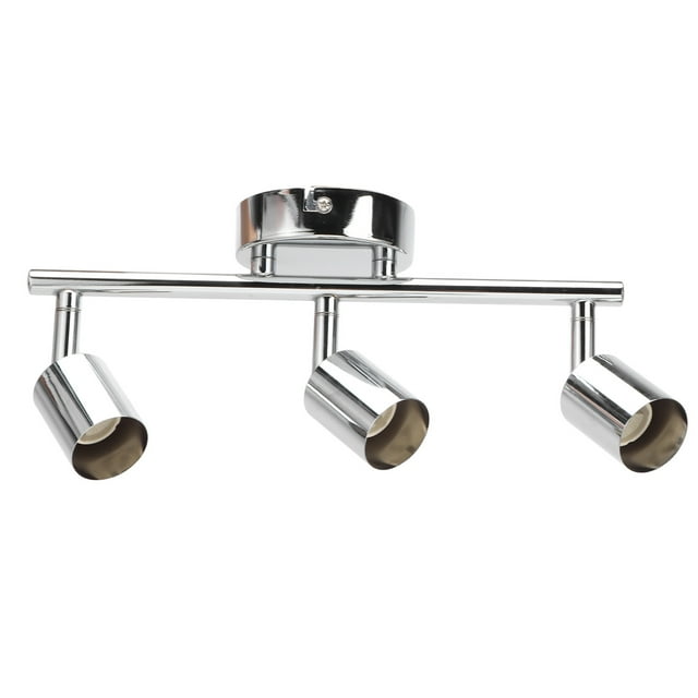 Base de luz de riel LED ajustable, base de luz de riel LED de 3 luces, base de foco de techo de estilo elegante