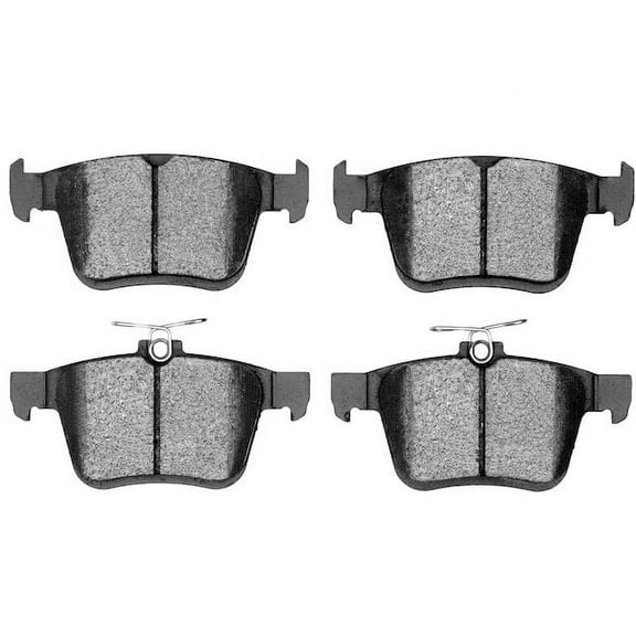Rear Brake Pad Set - Compatible with 2018 - 2022 Volkswagen Tiguan 2019 2020 2021