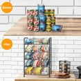 Can Organizer for Pantry, Can Rack Organizer Holds up 60 Cans, Can Storage Organizer Rack for