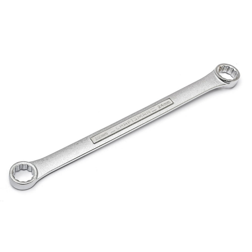 Craftsman Box End Wrench 22 mm x 24 mm Opening 12 pt. Metric Double