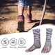 thumbnail image 3 of Calcetines unisex de algodón con estampado de huellas de animales, calcetines elásticos con estampado 3D para pies (gato para niños), 3 of 8