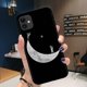 thumbnail image 1 of Coque arrière en silicone souple TPU pour iPhone, compatible modèles 6, 7, 8, 11 Pro Max, X, Poly, XS Max, 12 Mini, lune, étoile, astronome, drôle qiuyongming unisex, 1 of 2
