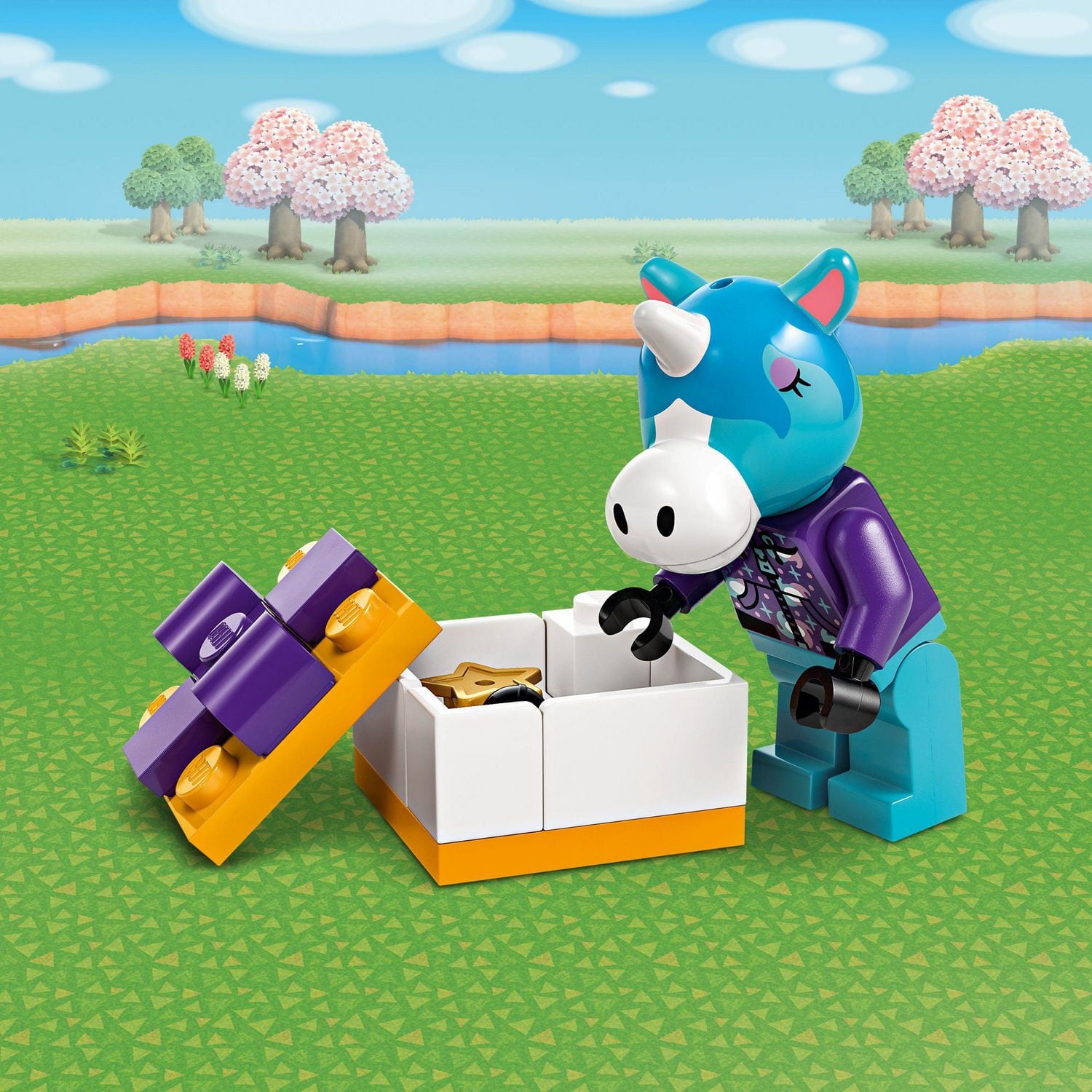 LEGO Animal Crossing La fête de Lico 77046 Ensemble de construction (170 pièces) Comprend 170 pièces, 6+ ans