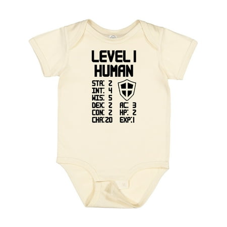 

Inktastic Level 1 Human Gift Baby Boy or Baby Girl Bodysuit