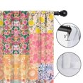 thumbnail image 4 of Blackout Kids Curtains,Pioneer Flower Childrens Insulated Curtains Set Of 2,Bedroom Essentials,Toddler Room Decor 42x54in(106x137cm), 4 of 4