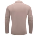 thumbnail image 5 of Men's Lightweight Turtleneck Shirts Long Sleeve Thermal Pullover Sweater Slim Fit Casual Knitted Basic Layer Tops, 5 of 8