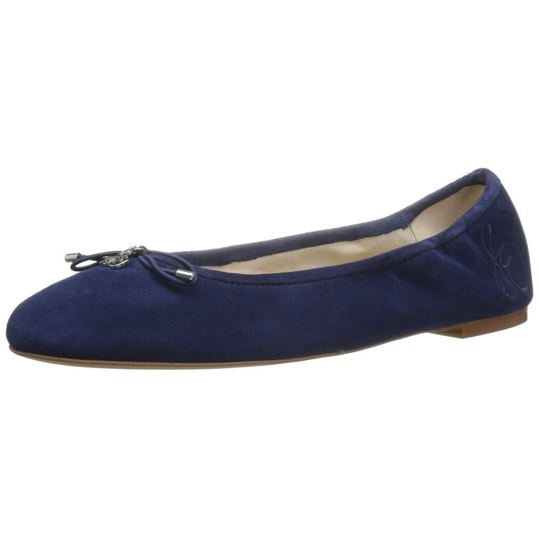Navy sam deals edelman flats