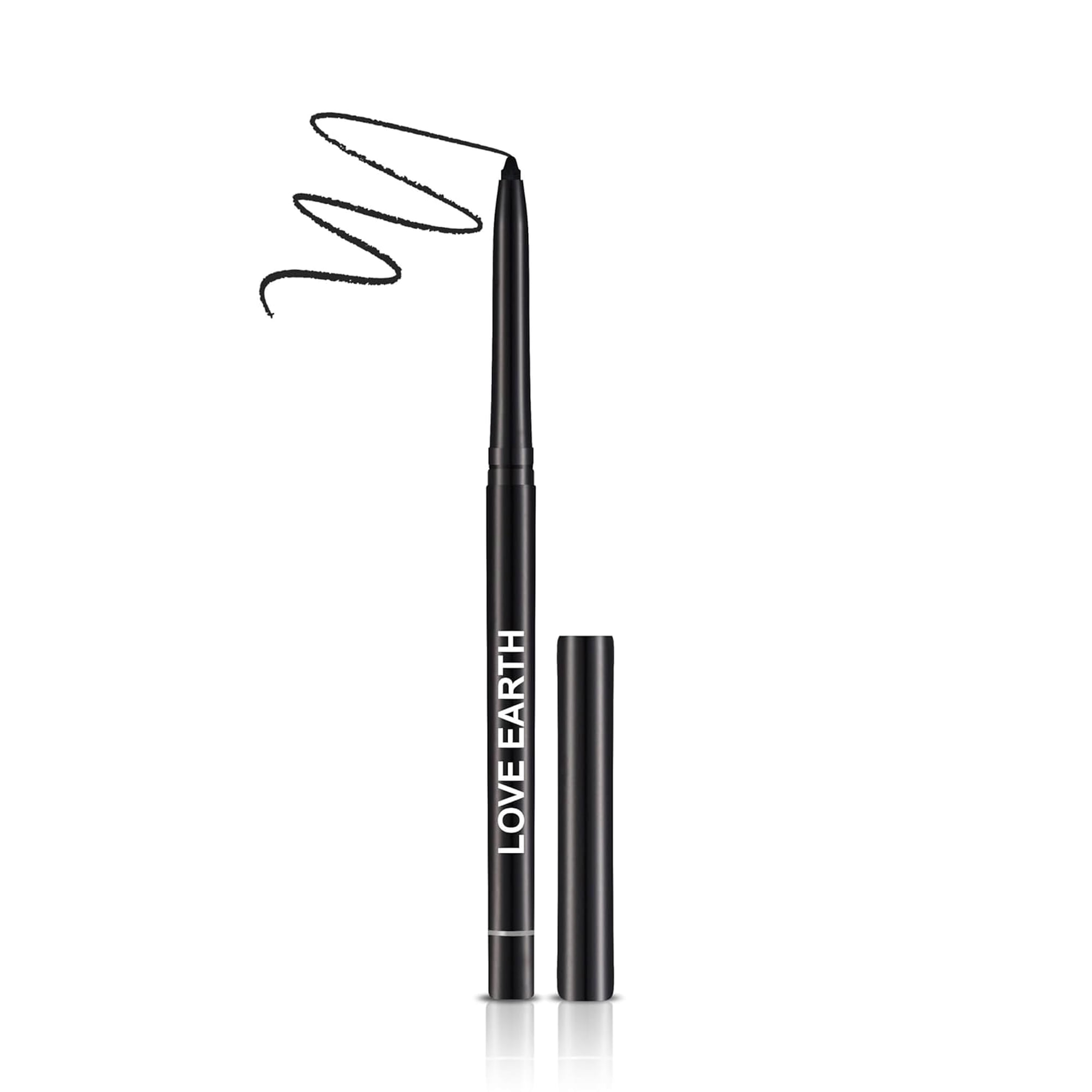 Love Earth Non Transfer Kajal - Eyeliner Black - 3.5 gm