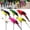 White, variant on Colorful Fake Parrots Artificial Birds Model Foam Body With Real Feathers Bendable Feet For Outdoor Home Garden Tree Decor