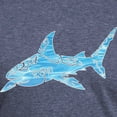 thumbnail image 3 of CafePress - Great White Shark Grey Men's Deluxe T Shirt - Mens Tri-blend T-Shirt, 3 of 4