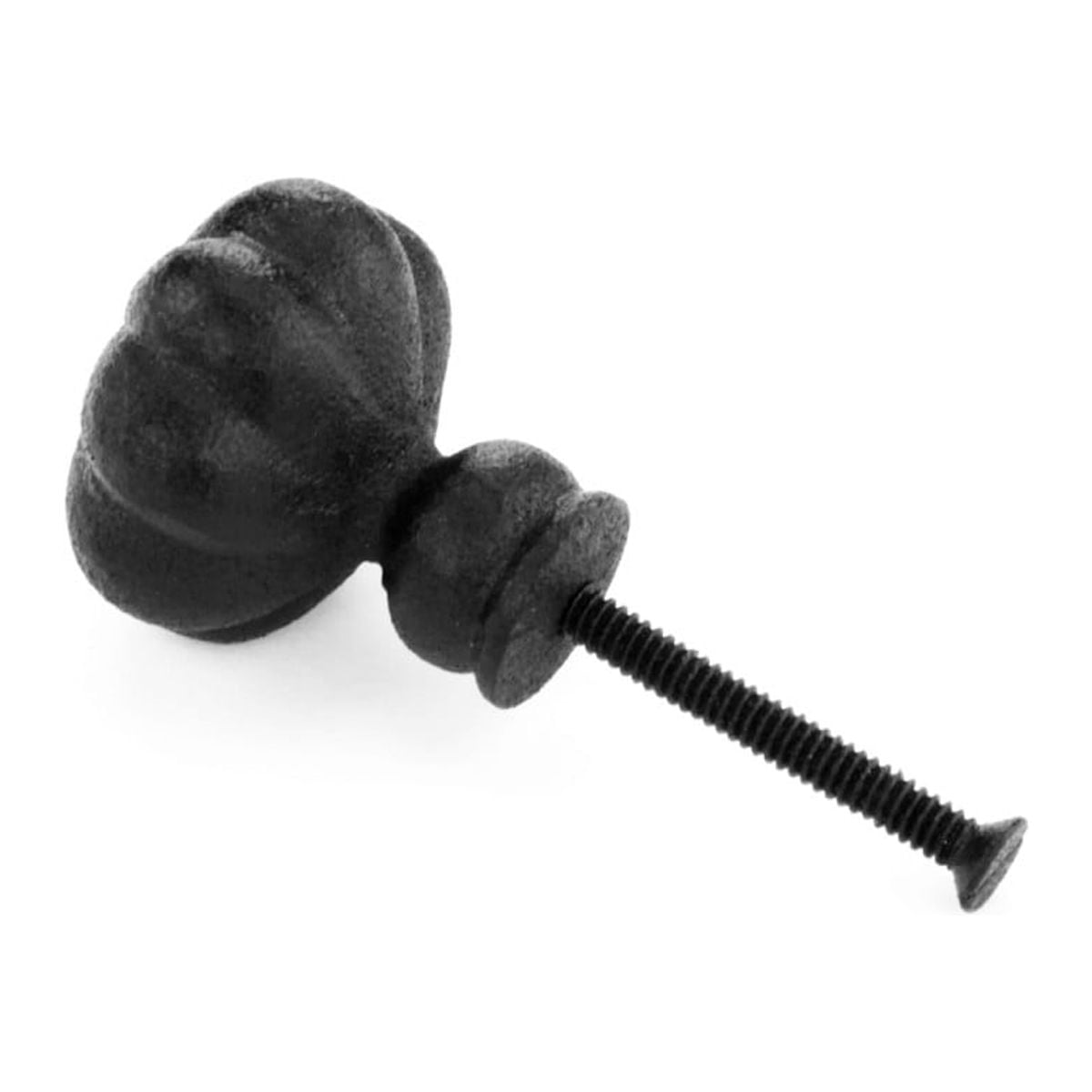 Renovators Supply Kitchen Cabinet Knobs 1.5" Iron Floral Drawer Knobs for Kitchen Cabinets and Drawers w/Screws Pack of 10