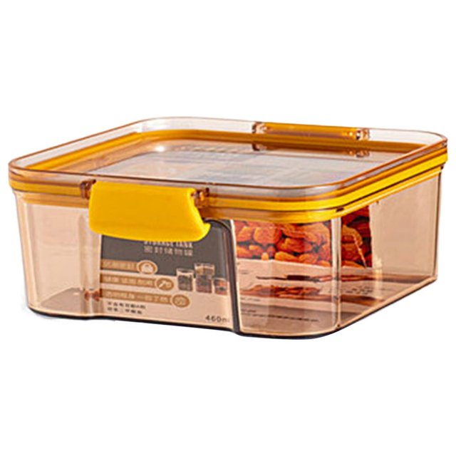 Food Container Transparent Large-capacity Damp-proof Good Sealing Food Fruit Fresh-keeping Box with Lid Kitchen Gadget