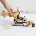 thumbnail image 3 of Schleich Wild Life Animal Rescue Helicopter with Safari Animal Action Figure Set, 3 of 13