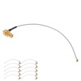thumbnail image 3 of Cable coaxial RF Ticfox 10 piezas Ángulo recto Cabeza hembra SMA a Kit de conector de línea coaxial IPX, 3 of 14